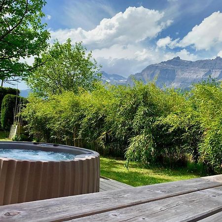 Appartement Avec Jacuzzi Dans Chalet Prive, Grande Terrasse, Parking Gratuit 레우쉬 외부 사진