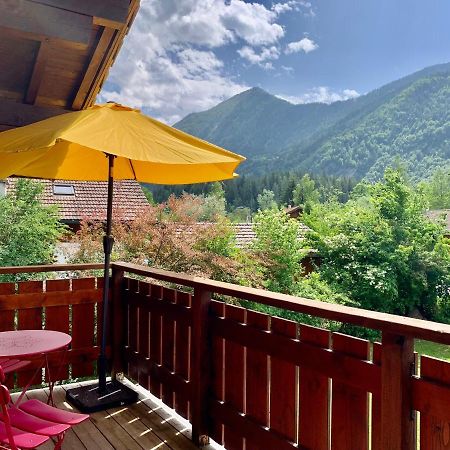 Appartement Avec Jacuzzi Dans Chalet Prive, Grande Terrasse, Parking Gratuit 레우쉬 외부 사진